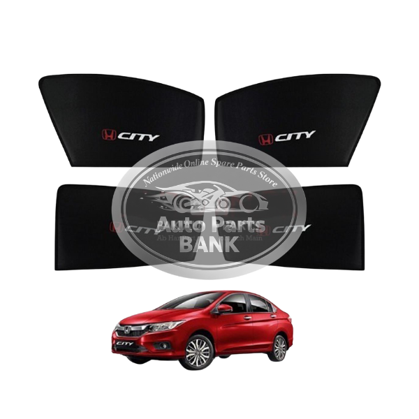 Honda City 2012-2022 Window Sun Shades Set 4-Pieces Honda City 2012-2022 Window Sun Shades Set 4-Pieces - Image 1