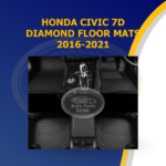Honda Civic 7D Diamond Floor Mats 2016-2021 - Image 2