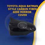 Toyota Aqua Batman Style Carbon Fiber Side Mirror CoverCorolla Side Mirror Cover Coloured