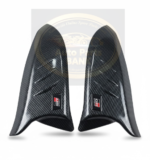 Batman style carbon fiber mirror cover on Toyota Fortuner AN60 side view