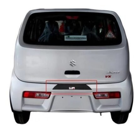 Bumper Pad RS Turbo Black For Alto 660cc