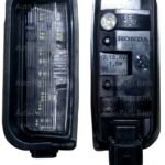 Rear Trunk Release Switch & LED License Plate Light Assembly for Honda Civic