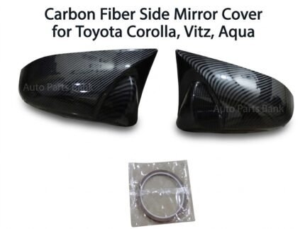 Carbon Fiber Side Mirror Cover for Toyota Corolla, Vitz, Aqua