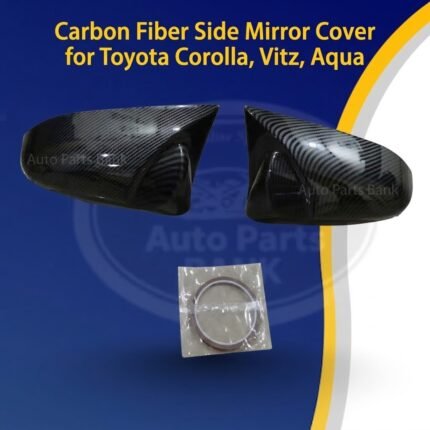 Carbon Fiber Side Mirror Cover for Toyota Corolla, Vitz, Aqua