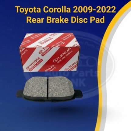 Toyota Corolla 2009-2022 Rear Brake Disc Pad
