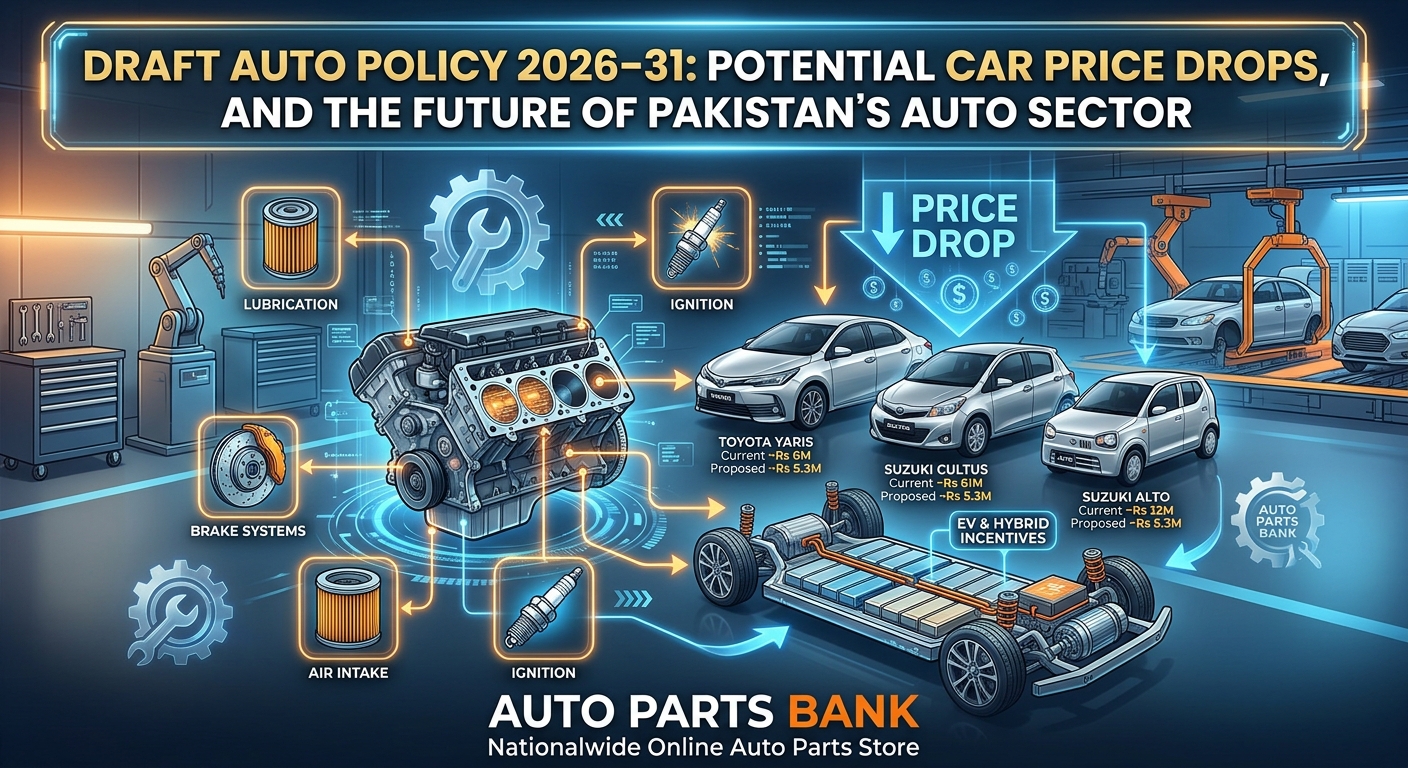 Draft Auto Policy 2026–31: Potential Car Price Drops, and the Future of Pakistan's Auto Sector