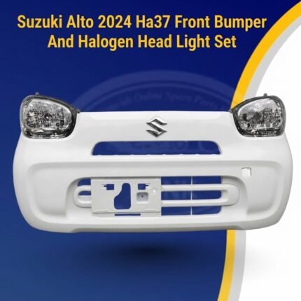 Suzuki Alto HA37 Front Bumper and Halogen Headlight Set (2024) | OEM Fitment