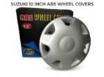 Suzuki 12 Inch ABS Wheel Covers Set (Pack of 4) | Universal Fitment
