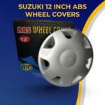 Suzuki 12 Inch ABS Wheel Covers Set (Pack of 4) | Universal Fitment - Image 3