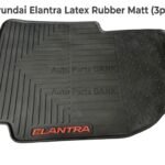 Hyundai Elantra Latex Rubber Mats (3pcs Set) | Custom Fit[cite: 1]