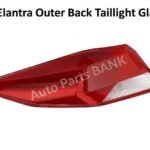 Hyundai Elantra Outer Back Taillight Glass (Lens) | OEM Fitment