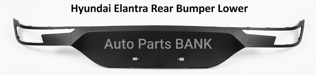 Hyundai Elantra Rear Bumper Lower Valance | OEM Fitment Hyundai Elantra Rear Bumper Lower Valance | OEM Fitment